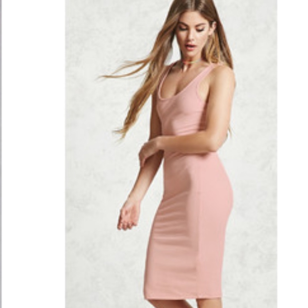 Forever 21 fitted dress